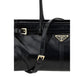 Black Calf Leather Bos Taurus Shoulder Bag