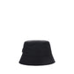 Black Polyamide Bucket Hat