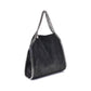 Black Polyester Shoulder Bag
