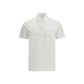 White Cotton Polo Shirt
