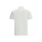 White Cotton Polo Shirt