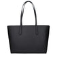 Black Fabric Shoulder Bag