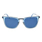 Blue Metal Sunglasses