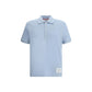 Light Blue Cotton Polo Shirt