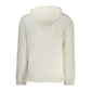 White Cotton Men Sweatshirt