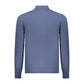Blue Polyester Sweater
