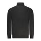 Black Polyester Men Sweater