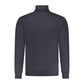 Blue Polyester Men Sweater