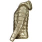 Gold Polyamide Women Jacket