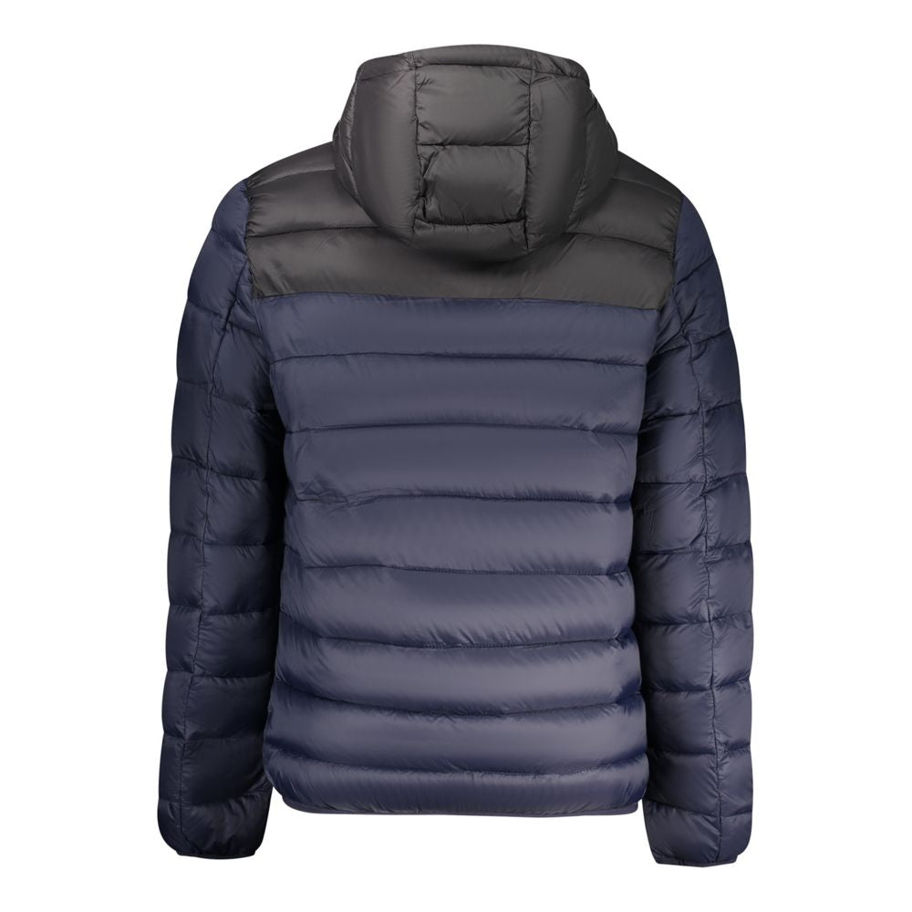 Blu Poliammide Men's Jacket