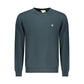 Blue Cotton Men Sweatshirt