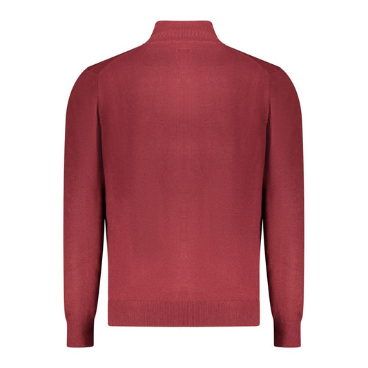 Rosso Polyamide Men Cardigan