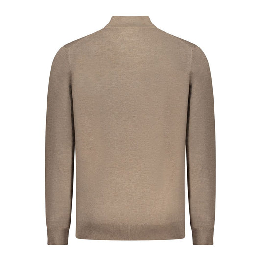 Marrone Wool Men Sweater