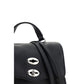 Black Calf Leather Bos Taurus Shoulder Bag