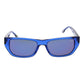 Blue Plastic Sunglasses