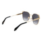 Gold Metal Sunglasses