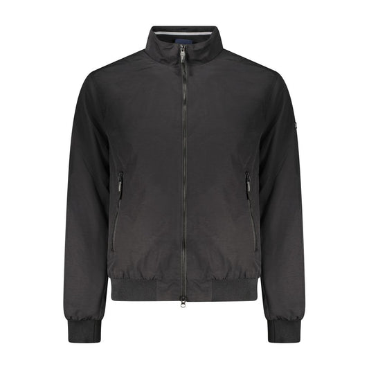 Black Cotton Men's Jacket