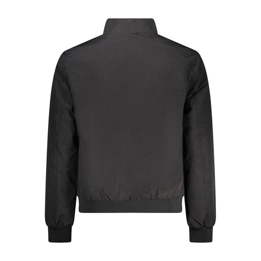 Black Cotton Men's Jacket