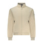 Beige Cotton Men Jacket