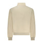 Beige Cotton Men Jacket