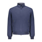 Blue Cotton Men Jacket
