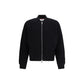 Black Wool Bomber