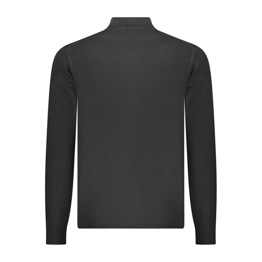 Black Wool Men's Sweater