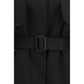 Black Fleece Wool Trench Coat