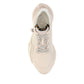 Cream Rubber Athletic Sneakers