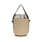 Beige Paper Backet Bag