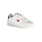 White Polyurethane Men Sneaker