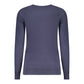 Blu Viscose Women Sweater
