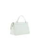 White Calf Leather Bos Taurus Shoulder Bag