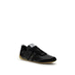 Black Goatskin Athletic Sneakers