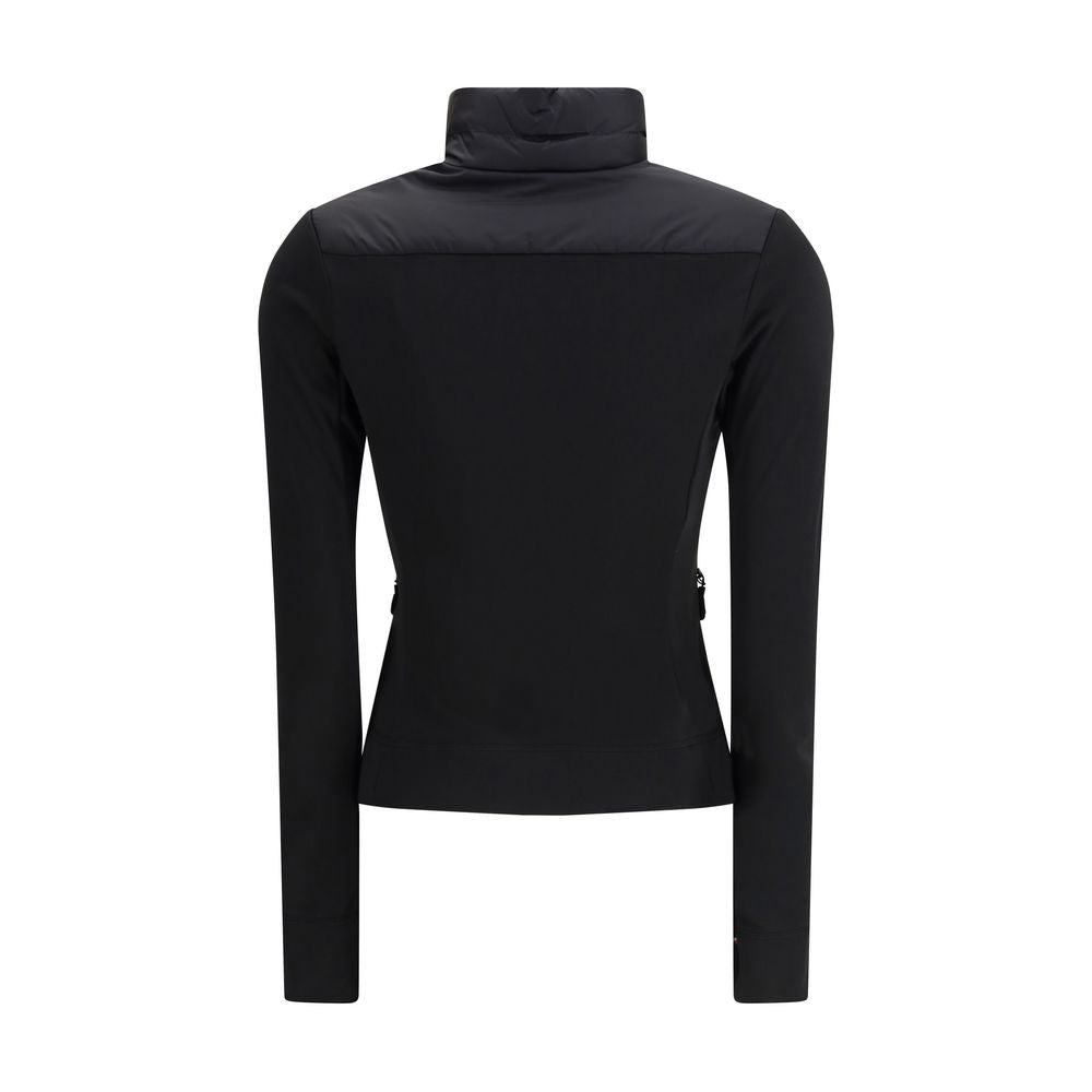 Black Polyester Sweatshirt