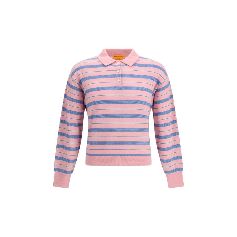 Multicolor Cashmere Polo Shirt