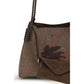 Brown Pvc Shoulder Bag