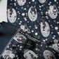 Navy Blue Silk Neck Wrap Shawl Men Scarf