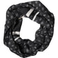 Black Crown Cashmere Neck Wrap Shawl Scarf