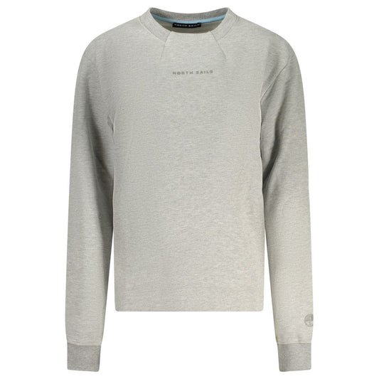 Grigio Cotton Women Sweatshirt