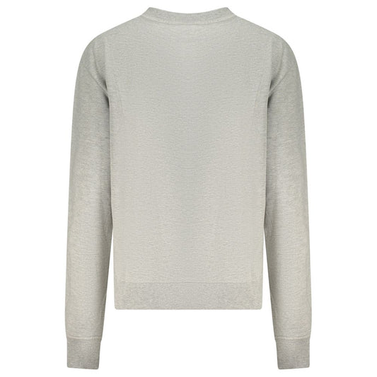 Grigio Cotton Women Sweatshirt