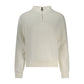 Bianco Cotton Women Sweatshirt