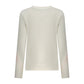 White Polyester Women's Sweater