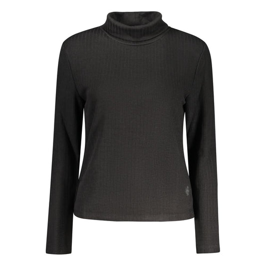 Black Polyester Women Sweater