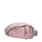 Pink Leather Crossbody Bag