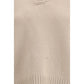 Beige Fleece Wool Sweatshirt