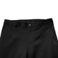 Black Viscose Dress Formal Men Trousers Pants