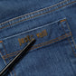 Blue Washed Mid Waist Skinny Denim Trouser Jeans