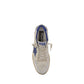 White Calf Leather Bos Taurus Low Top Sneakers