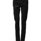 Black Tattered Men Skinny Denim Trouser Jeans
